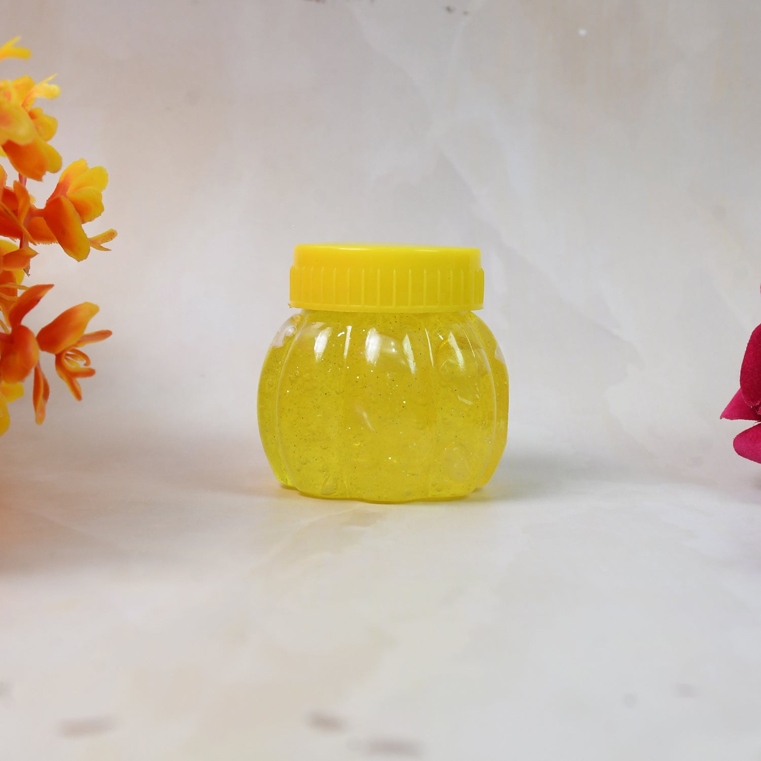 Soft Jar Slime Combo of Glitter Slime and Crystal Slime Soft Jar Slime Combo of Glitter Slime and Crystal Slime